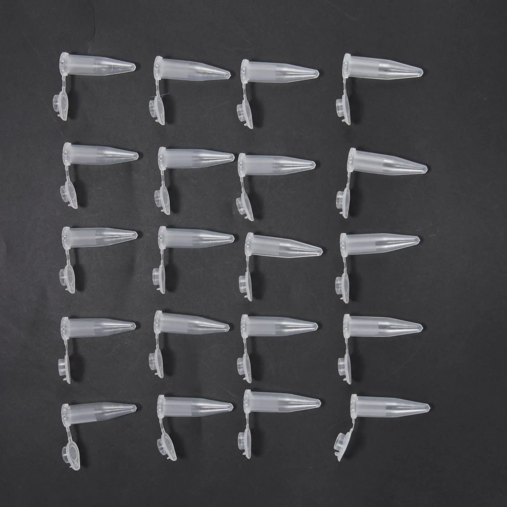 Classic-300PCS 1.5Ml Lab Mini Plastic Test Tube Centrifuge Vial Snap Cap 42X11mm Clear