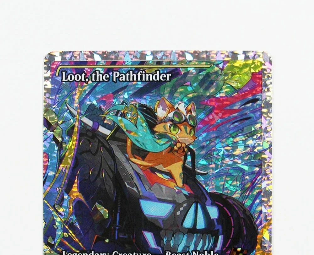 (DFT) Fracture Foil (Radiant Lotus) TCG Magical Proxy Cards Black Top Quality Proxy Gathering Board Playing Game Trading Cards