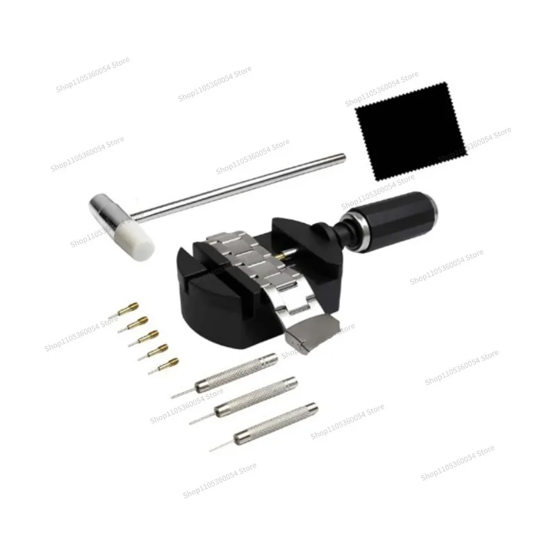 For Watch Link Removal Set Strap Replacement Tool Adjustment Strap Watch Pin Replacement, Hammer, Spring Bar