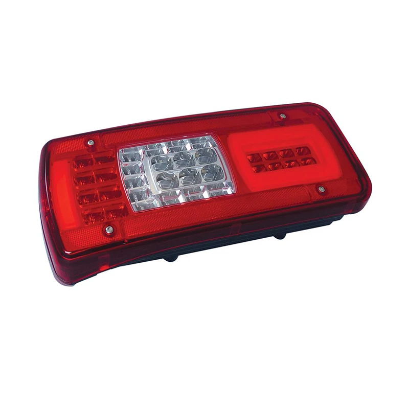 24V LED Rear Tail Lights for Iveco Stralis Trakker 2016+ HDSCS Connector tail light