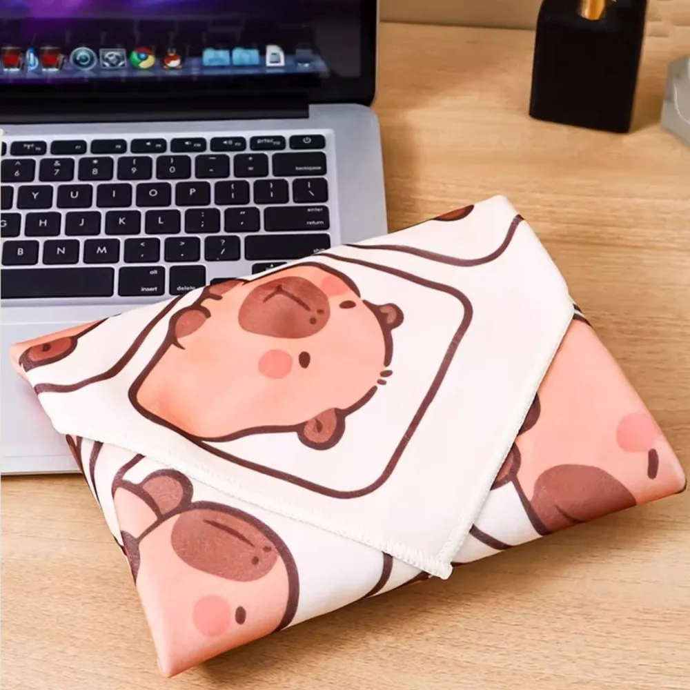 

Складная косметичка Capybara, милая портативная пленка для домашних животных и кошек, мягкая защитная пленка для фотокамеры с защитой от царапин, аксессуары для камеры
