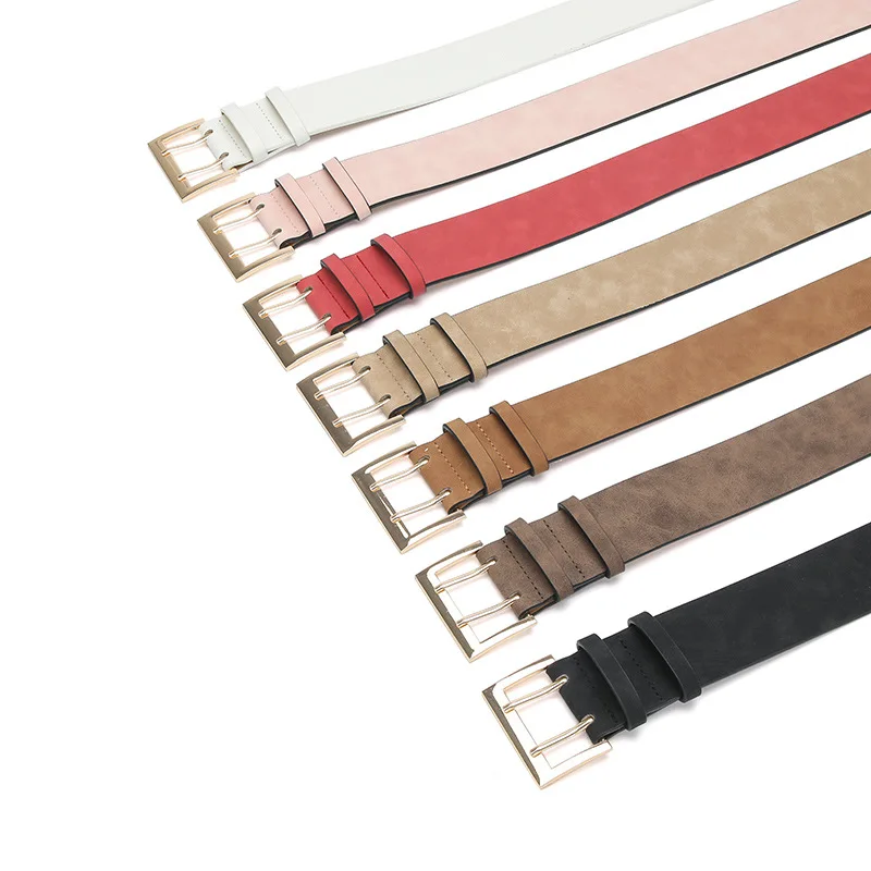 Замшевый широкий ремень Maillard Styles, роскошный дизайн, модный деловой поясной ремень, универсальные повседневные брючные платья, ремни, подарки