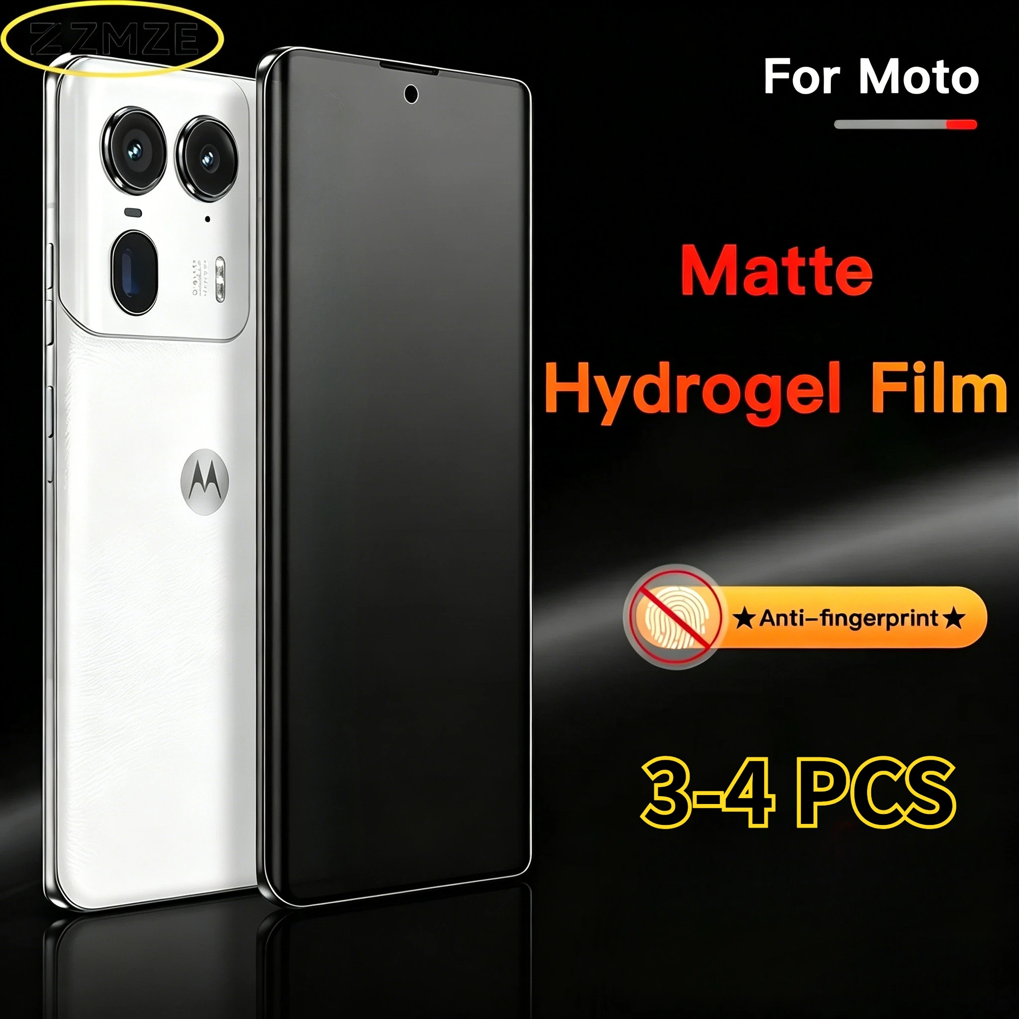 Film Hydrogel Mat pour Motorola Edge 60 50 70 Fusion Ultra Pro 2024 2025 ? Protection d'�cran Anti-reflet et Anti-traces de doigts (Sans GLSAA)