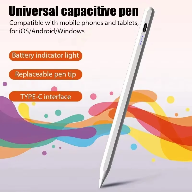 Universal Stylus Pen For Android IOS Windows Tablet Mobile Phone Capacitive Screen Touch Pen For  Apple Pencil For Huawei Xiaomi