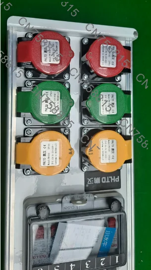 

six-way small electrical box, 16-amp socket box Portable LED screen power box controller
