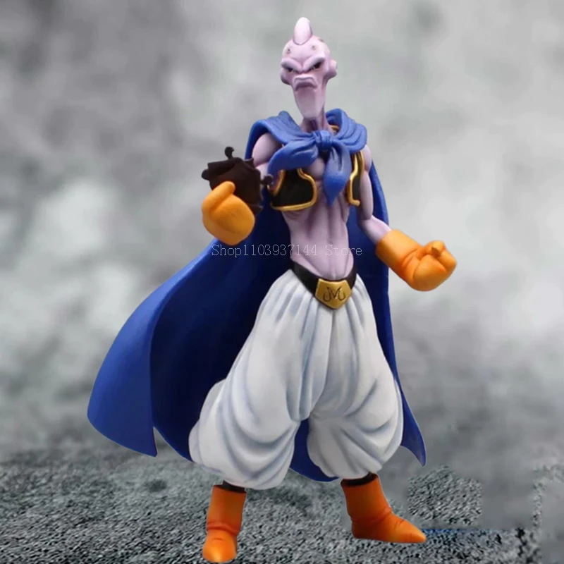 

29cm Anime Evil Buu Majin Figures SHK Dragon Ball Z Figurine Gk Tight Buu Action Figure Black Statue PVC Collection Model Toys