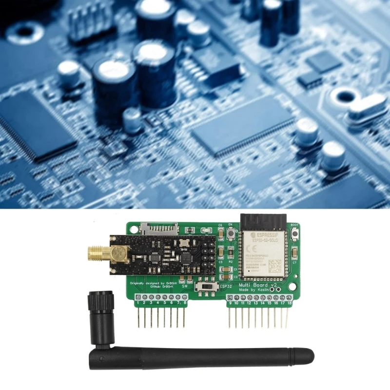 Imagem -04 - Placa Desenvolvimento Projetos sem Fio Nrf24 Mais Esp32 para Flipperzero Wifi Mudule