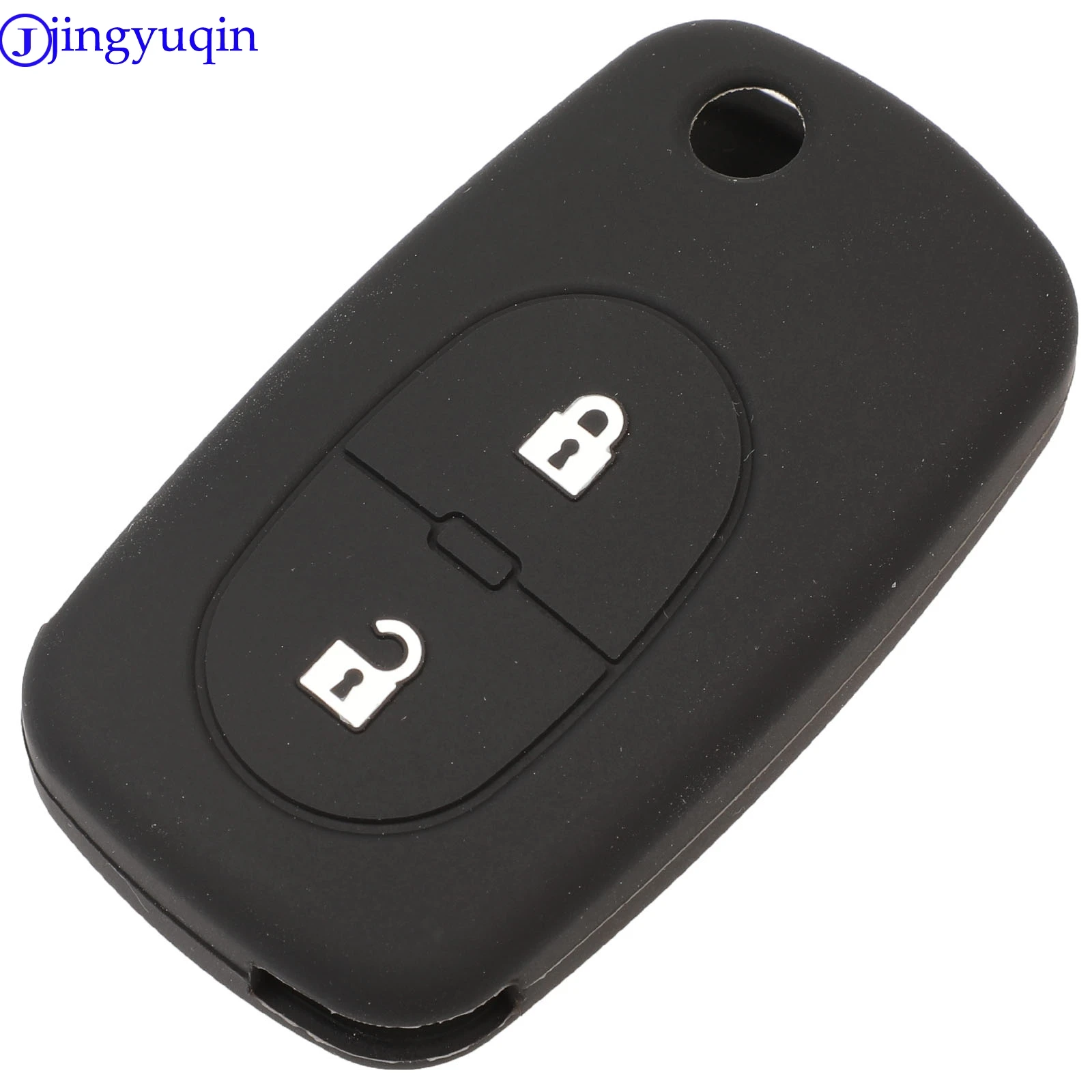 jingyuqin 2B Silicone Remote Car Key Shell Cover Case For Audi TT A2 A4 A6 A8 Quattro Styling Folding Flid Key Case