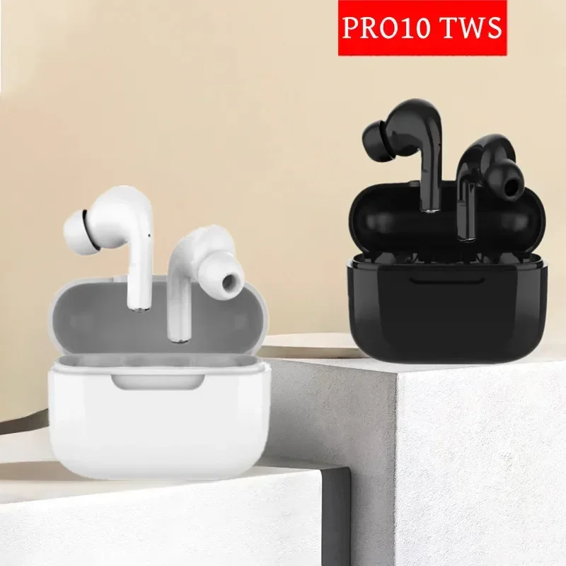 PRO10 Original Wireless earphones Dual In Ear headphones Ultra Long Standby Running Bass Sport earburd music headset with Mic