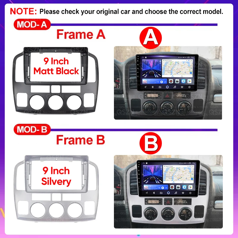 QSZN For Suzuki VITARA GRAND XL-7 2001 - 2006 Android 13 Car Radio