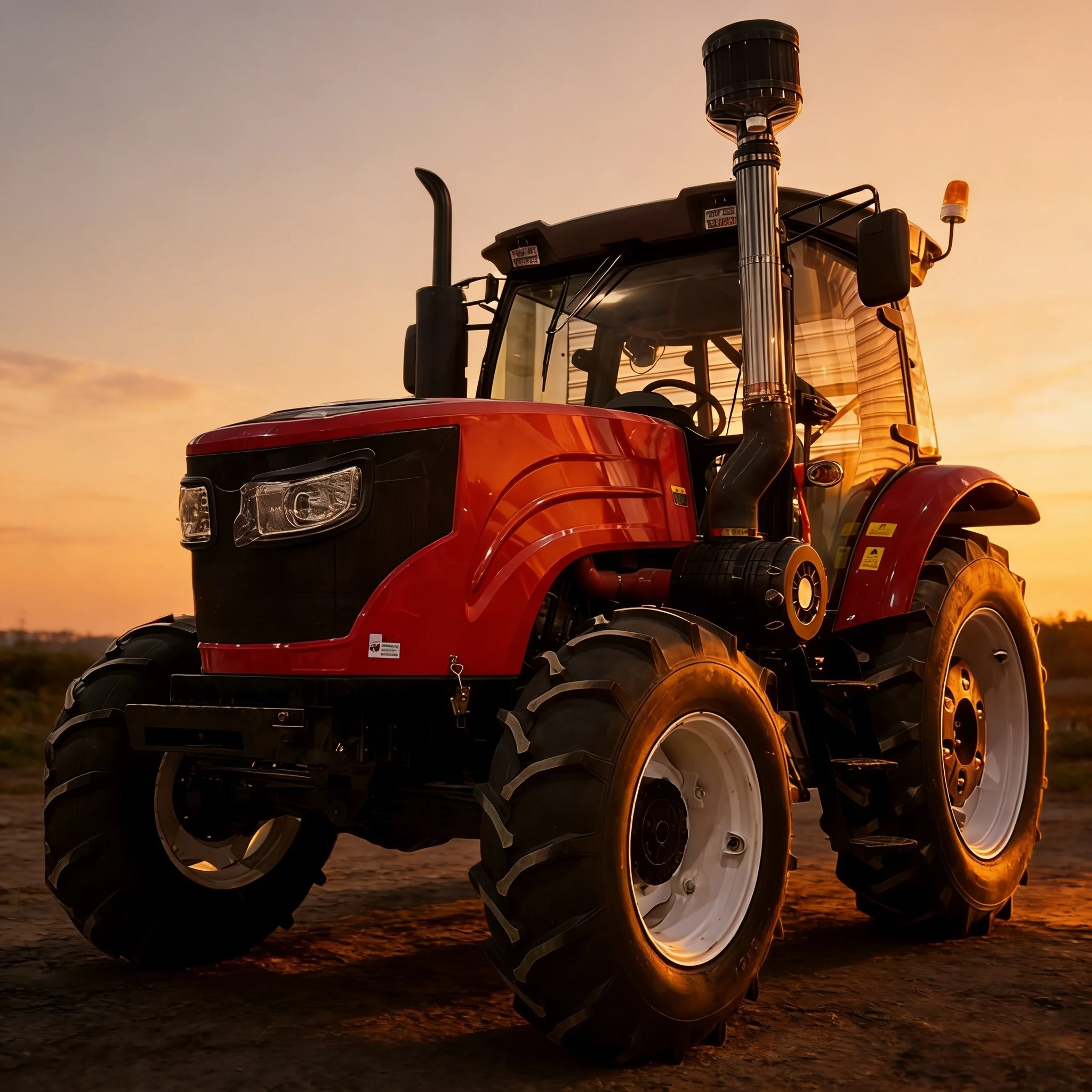 Latest Multi-function Small Mini Farm Tractor 20HP 4WD Diesel Gear Drive at Best Price
