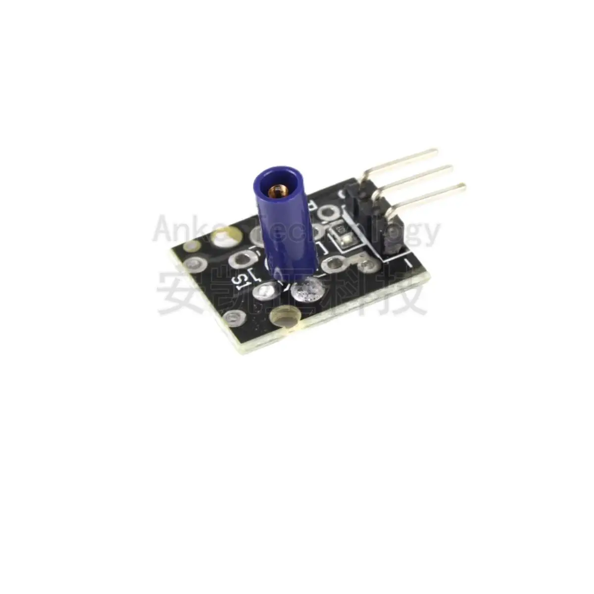 3V-5V-12V normally open type vibration switch sensor module electronic vibration spring alarm board KY-002
