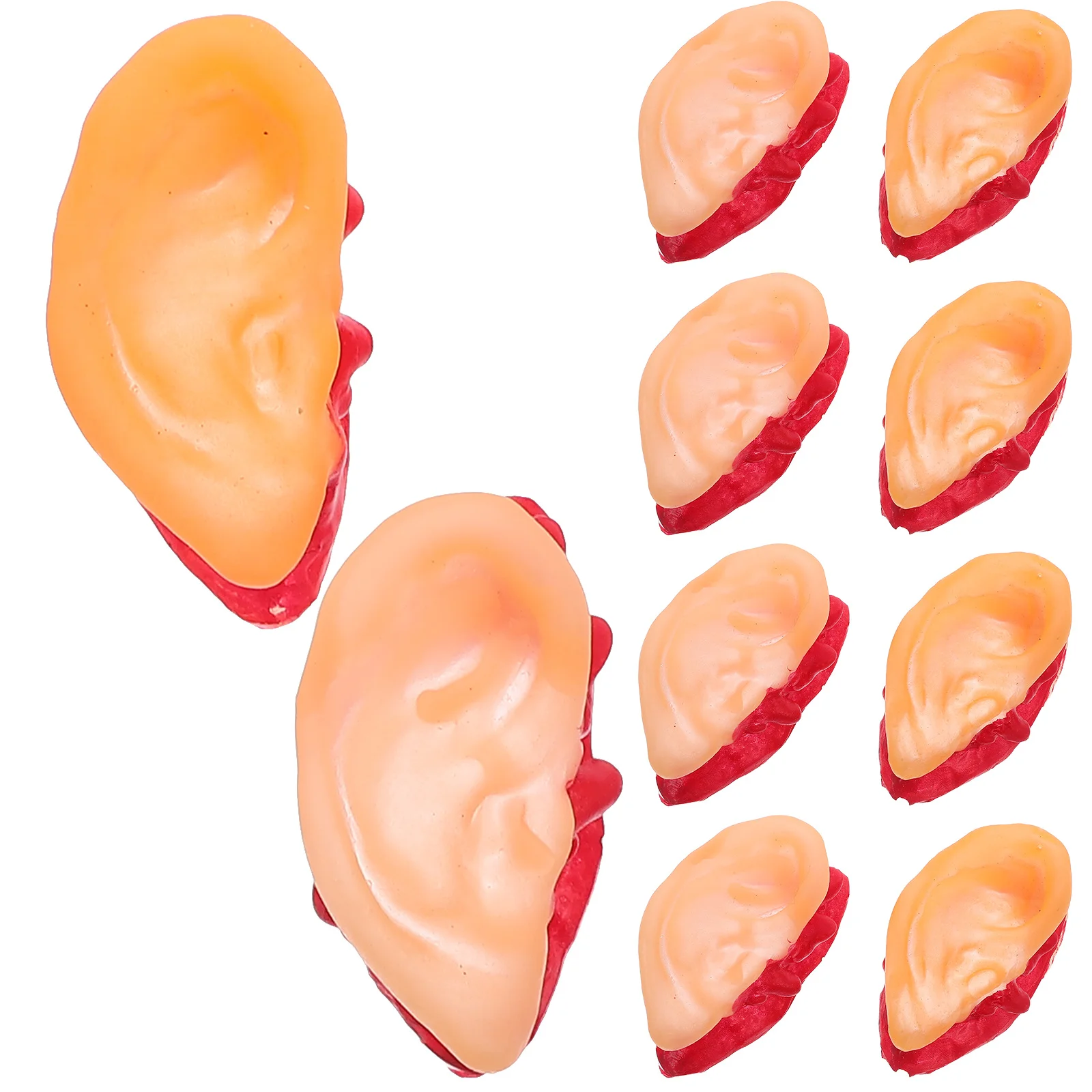 

10 pcs Simulation Human Organs Halloween Decorative Props Creepy Haunted House Party Supplies Fake Organs Horror Decoration For