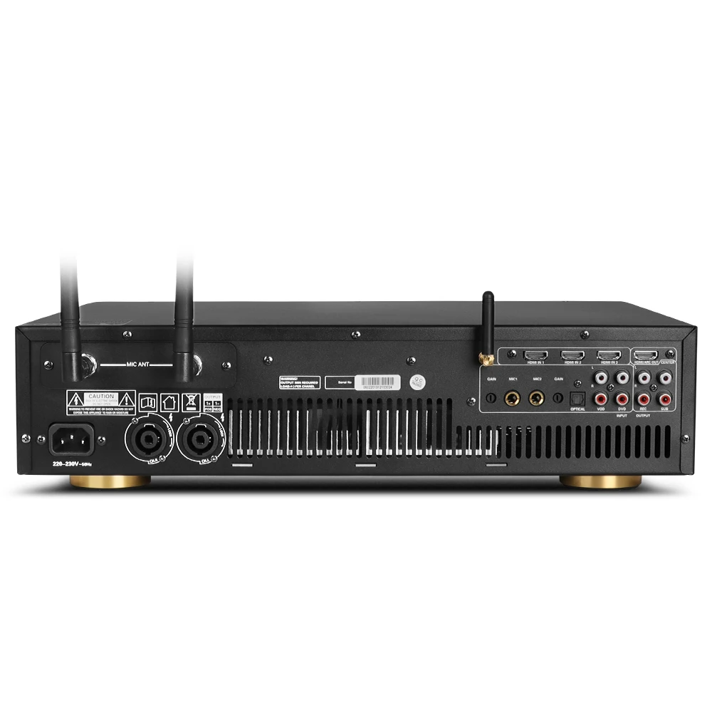 Depusheng DX200 High Quality 450W+450W Audio Power Amplifier for stage performance Karaoke