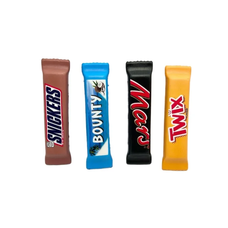 Hot Simulated Chocolate Candy Bar Squishy Toy, Realistic Food Play Slow Rising Creative Stress Relief Squeeze Fidget Toy - view 5