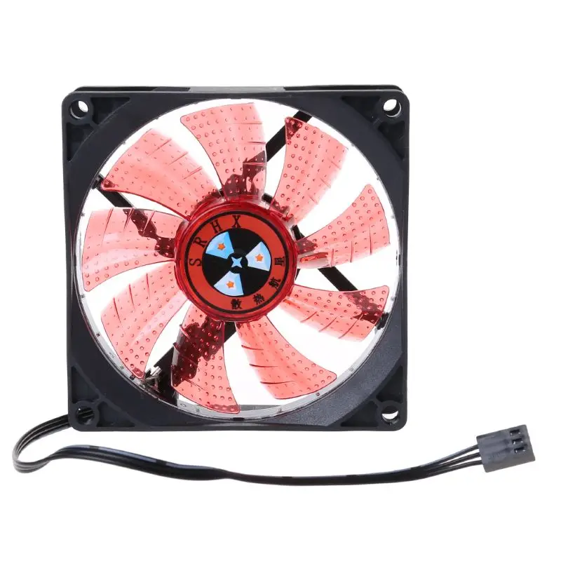 2024 New CPU Coolers,Radiators System RGB LED 90mm for Case Fan,Quiet Edition High Airflow Colorful Chassis Fan for PC CPU Cases