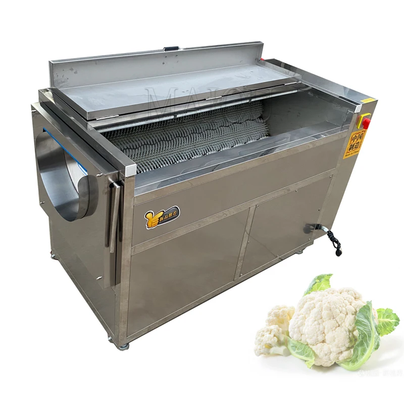 Commercial Electric Potato Cleaning Peeling Machine Carrot Peeling Machine Automatic Fruit and Vegetable Washing Peeling Machine