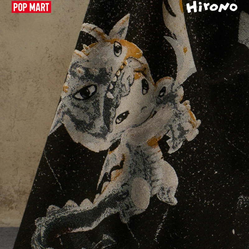 POPMART ヒロノ ミストウォーカーシリーズ ジャカードスローブランケット POPMART Hirono Mist Walker Series Jacquard Throw Blanket Trendy