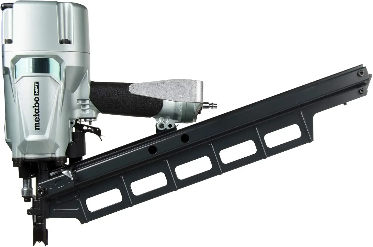 HPT Framing Nailer Pneumático 2 a 3-1/4 Polegadas Pregos Ajuste de Profundidade Sem Ferramenta Revista de 21 Graus |   Atu Selectivo
