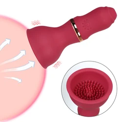 Brush Vibrators Breast Pump For Women Nipple Sucker Clitoris Sucks Chest Enlargement Female Masturbator Suction Sex Toys Adults