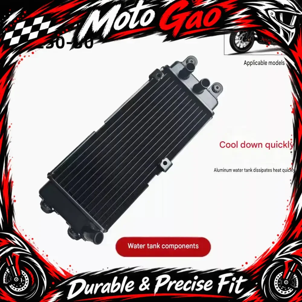 【Precise Fit】Genuine parts for BENDA NAPOLEON BOB 250 motorcycle radiator fan assembly coolant radiator BD250-30.
