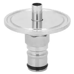 1,5 Inch Gas/Vloeibare Roestvrijstalen Vergrendelingspadadapter Klem Naar Connector Adapter Bier Brouwen Dispenser Apparatuur