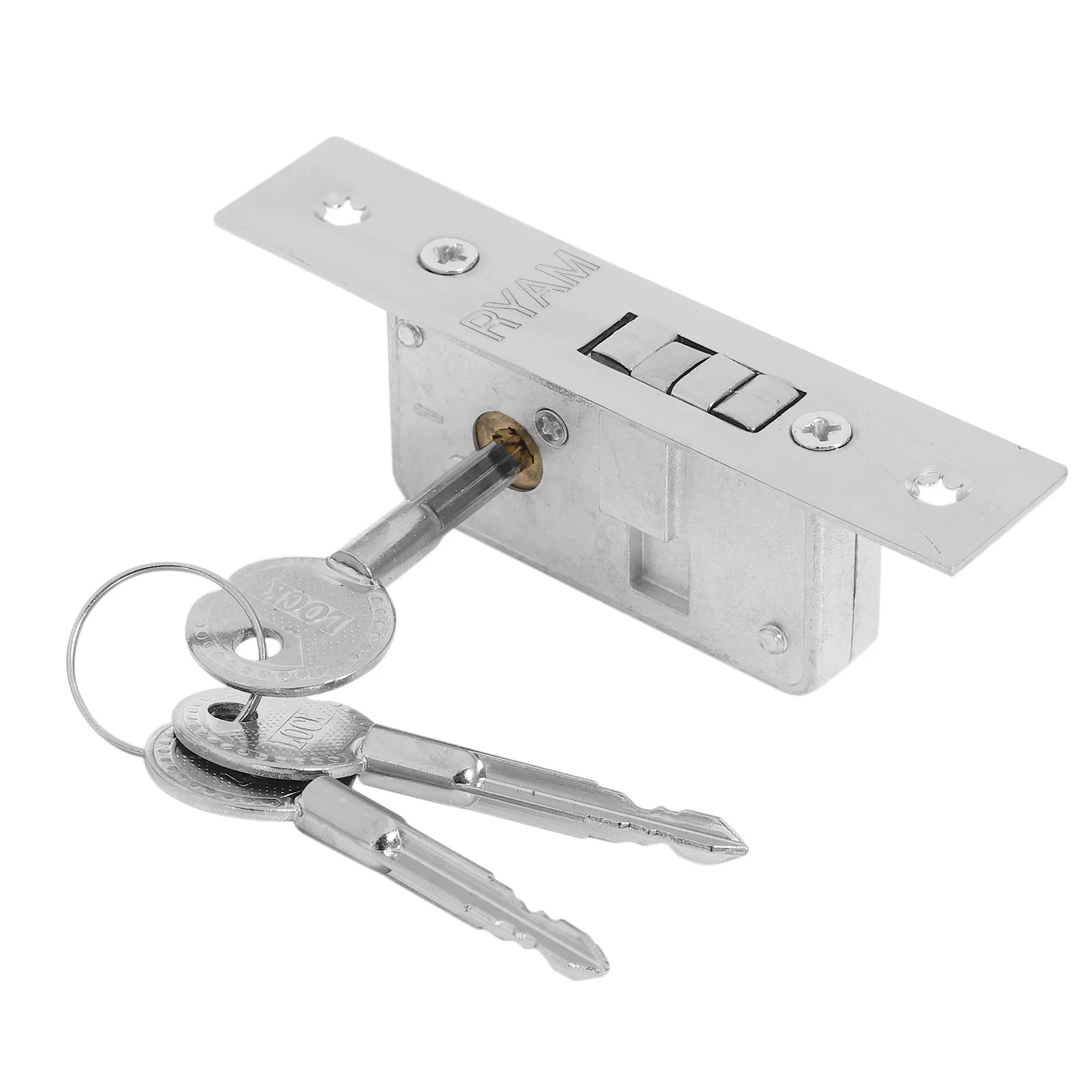 

Invisible/Door Lock, Sliding Door Hook Lock, Alloy Lock Body, Frame Glass Door, Sturdy, Durable, Door Hardware