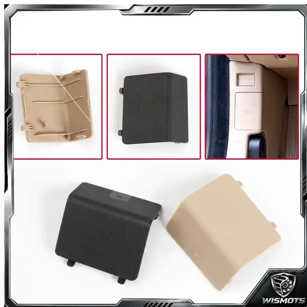 LHD Car Interior Kick Panel Cap Left OBD Plug Cover Trim For BMW 1 3 Series X1 E84 E87 E90 E91 E92 E93 X3 X4 F25 F26 F30 F35 E66