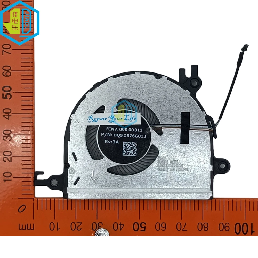 Imagem -05 - Cpu Cooling Fan Fans Cooler para Lenovo Yoga Slim 7-15iil05 Laptop tipo Ideapad 82aa 82ad Dq5d576g013 0fm9w0000h 04u18020 715