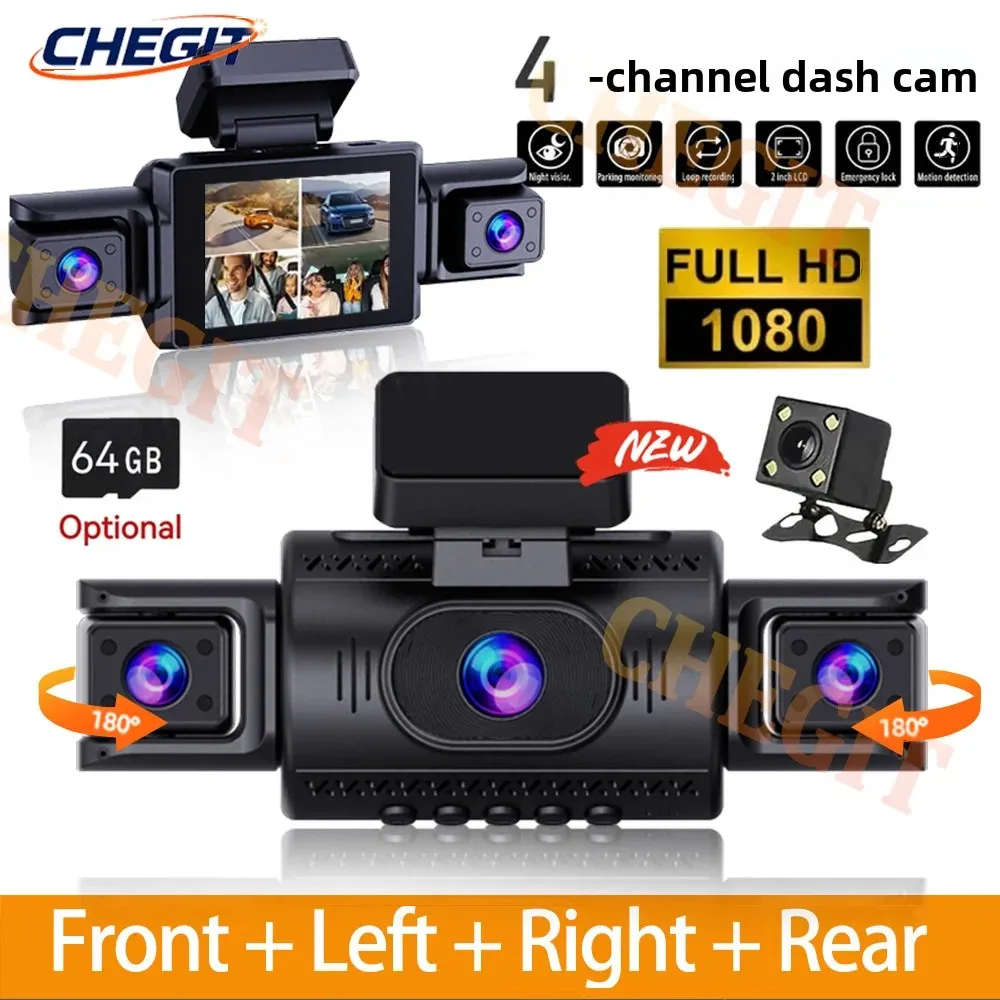 360° Car Camera Rea…