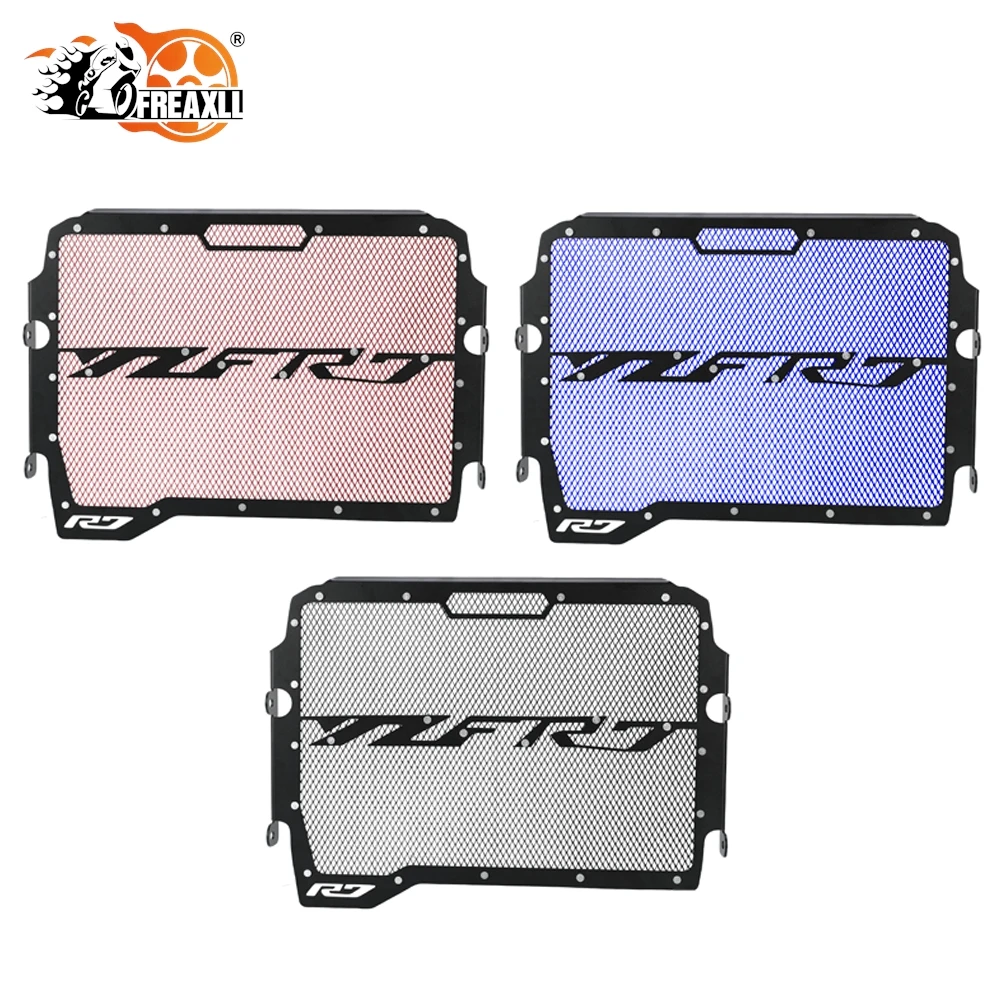 

Защитная решетка радиатора для мотоцикла Yamaha YZF R7 YZF-R7 YZFR7 2021 2022 2023 2024, сетчатая накладка на бак, защитная деталь
