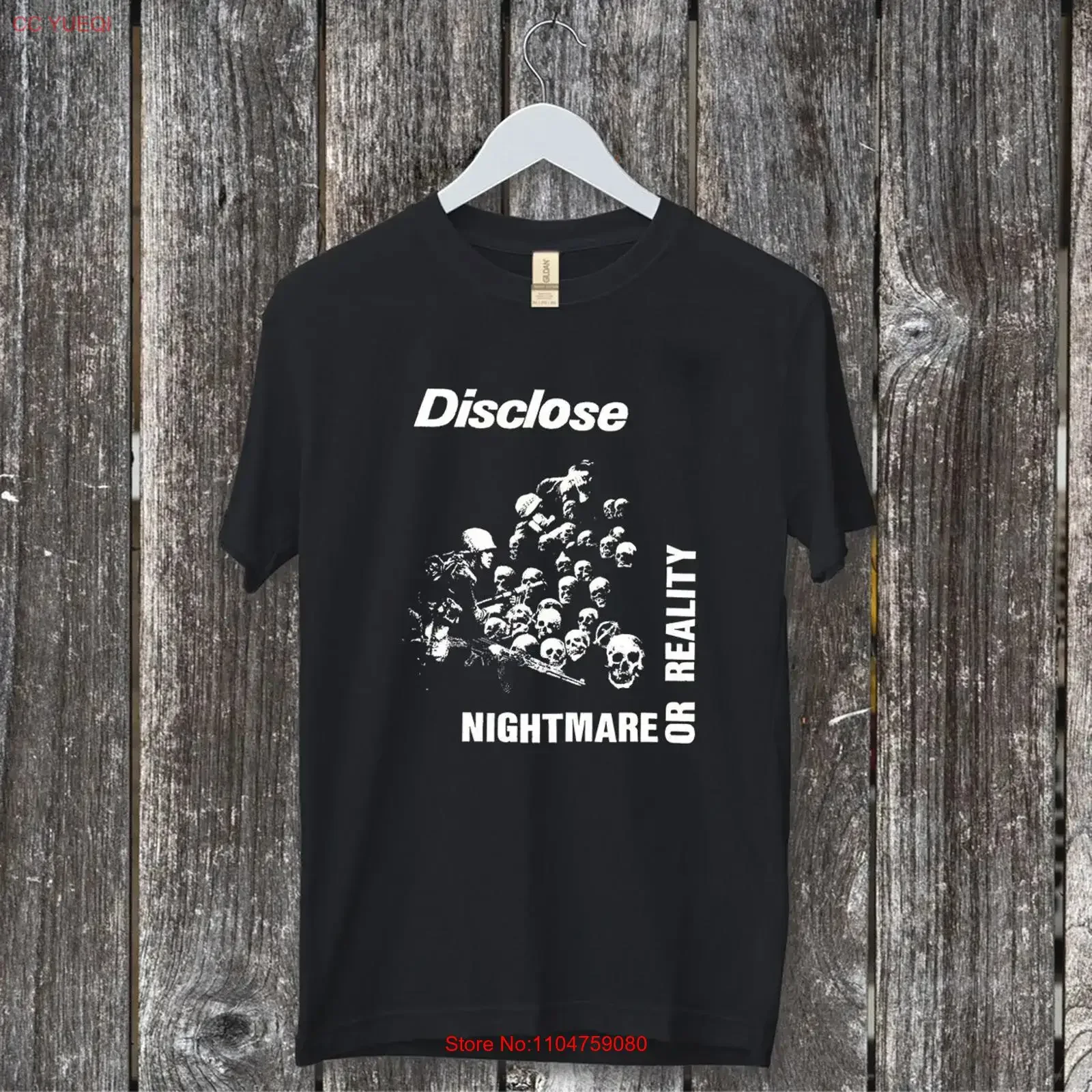 Disclose kawakami t shirt music band comfortable heavy cotton size L vintage Washed Stylish Casual homme Top For Everyday Wear