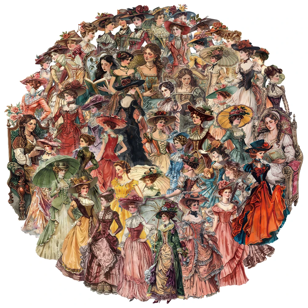 50PCS Creative Retr…