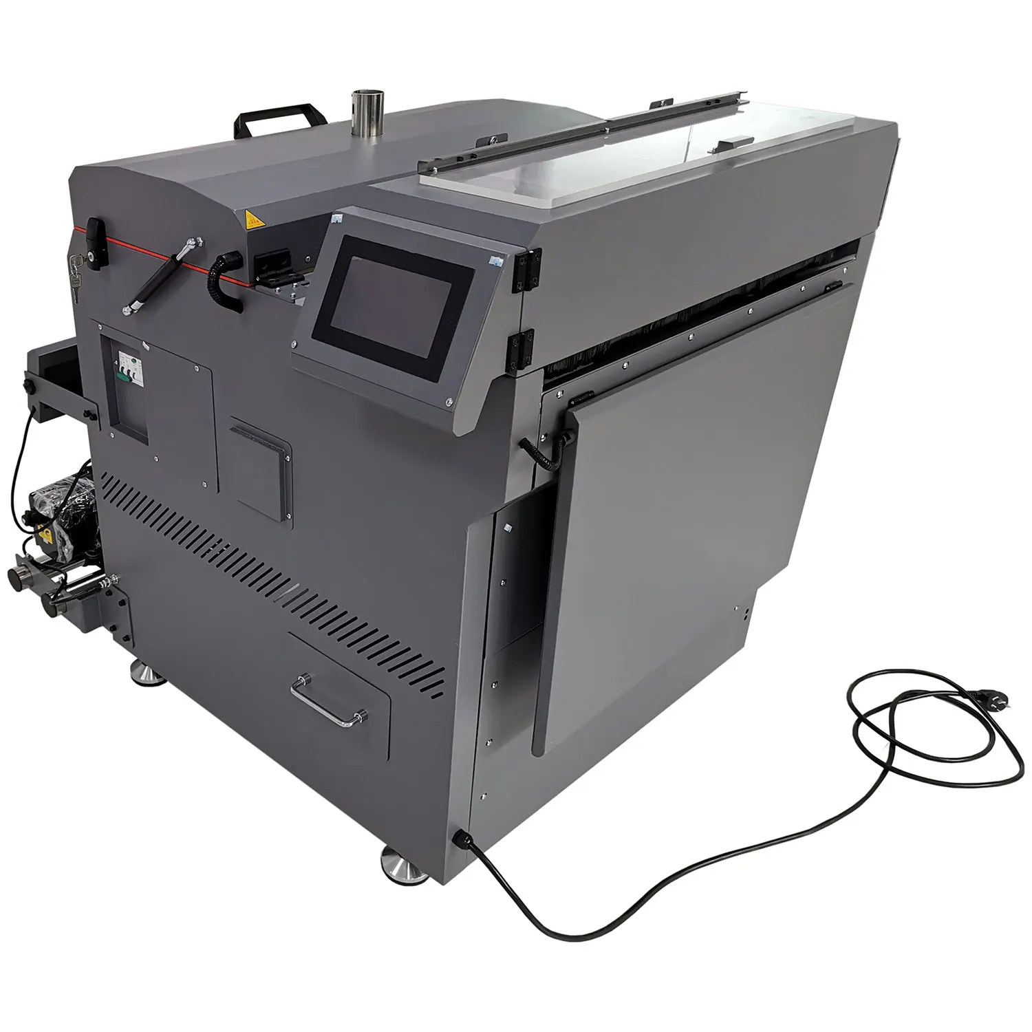 US Stock 24in (600mm) Entry Level Automatic TPU Adhesive DTF Powder Shaker and Dryer Shaking Machine with Touch Screen Wholesale