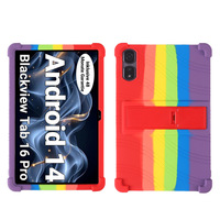 Tablets Case For Blackview Tab 16 Pro 11 inch Super Shockproof Soft Silicone Stand Cover