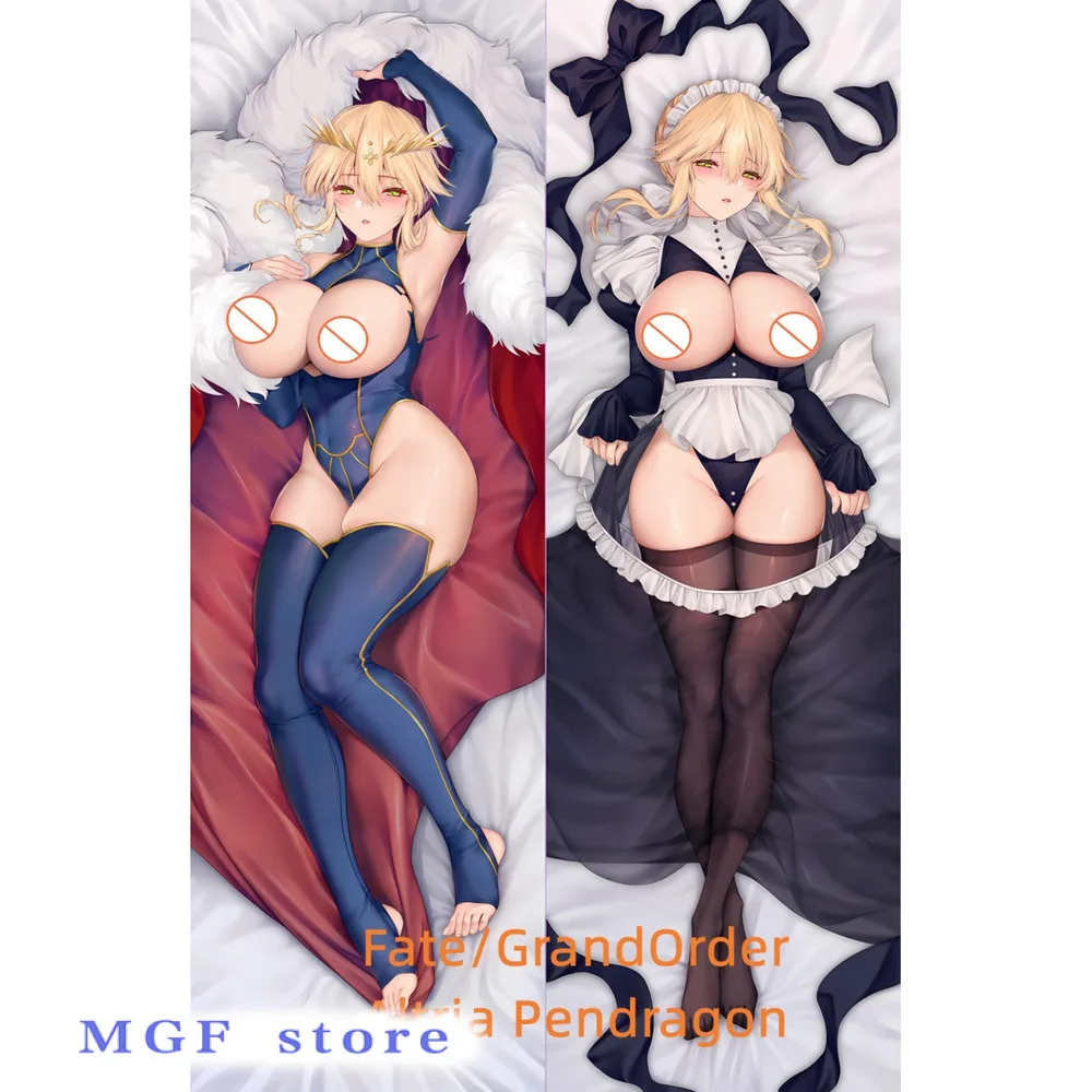 

Dakimakura Anime Pillow Case Altria Pendragon Double-Sided Print Of Life-Size Body Pillowcase Gifts Can Be Customized