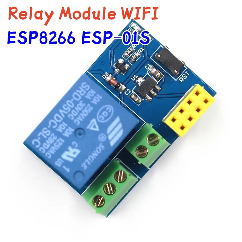 WIFI ESP8266 ESP-01S Relay Module Relay Control Switch APP IOT Relay Module WiFi Consumption Smart Socket For Smart Home Module