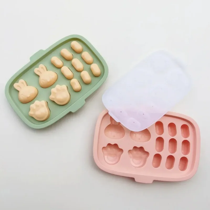 Stampo per salsicce fai-da-te a forma carina in silicone Stampo riutilizzabile per hot dog Stampi sicuri per integratori alimentari per bambini