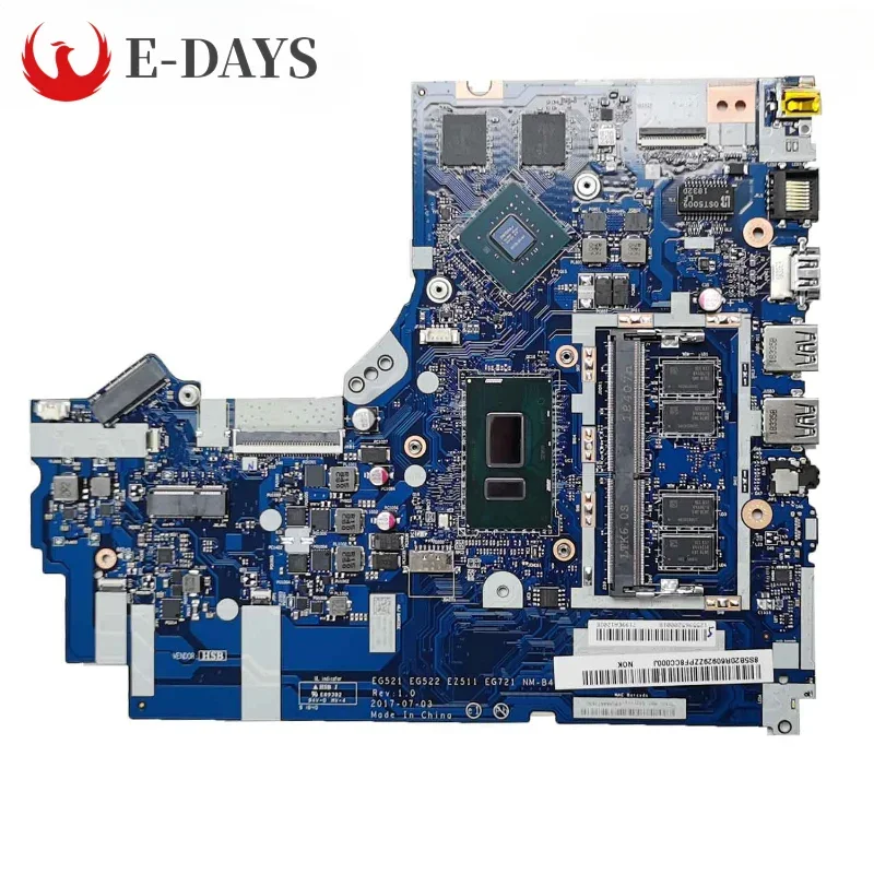 

For Lenovo Ideapad 330-15IKB Laptop Motherboard NM-B452 Mainboard with CPU I3-8130U MX150 2G RAM 4G 100% Tested OK