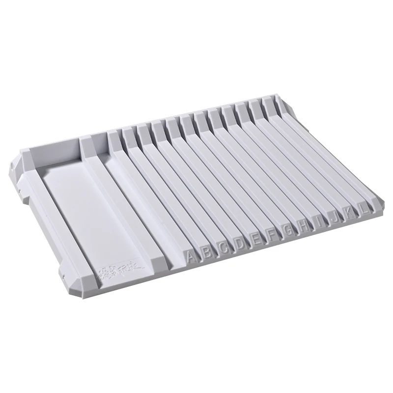 رف تخزين أجزاء النموذج لأداة نموذج تجميع Gundam منظم أجزاء من النوع الثابت سهل الوصول إلى رف المكونات