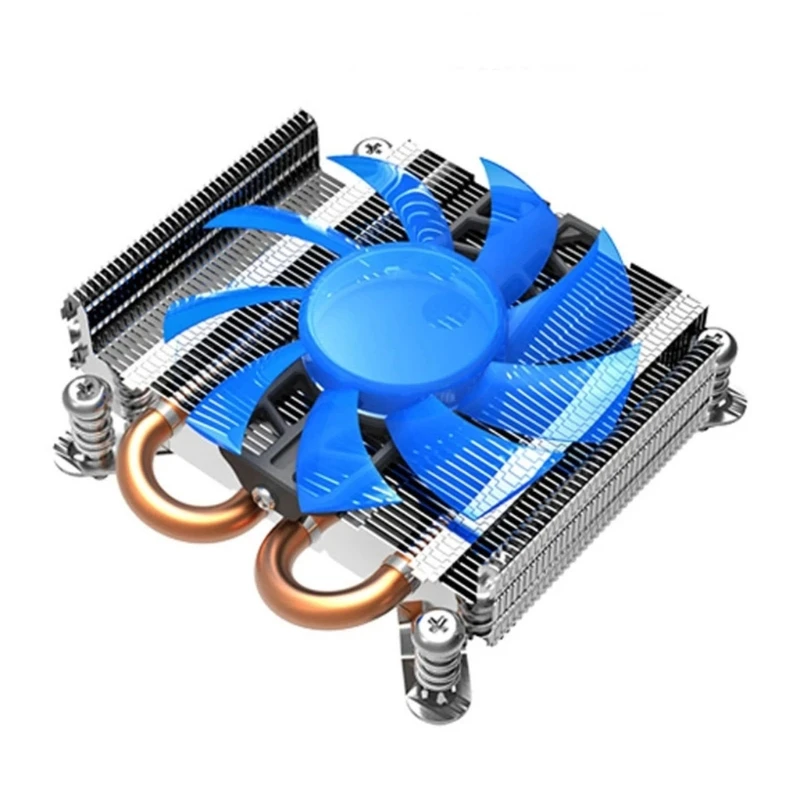 

S85 CPU Cooler Cooling Fan Quiet PWM Cooling Fan HTPC 1U For LGA1200 115x CPU