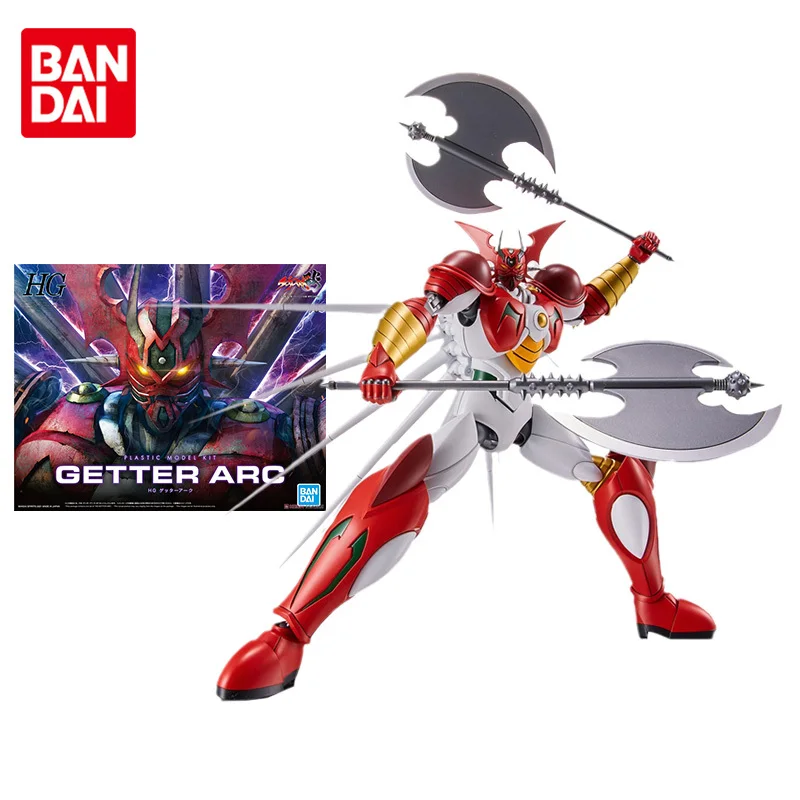 

Bandai Mazinger Z Anime Figure HG Getter ARC Genuine Robot Model Collection Ornament Anime Action Figure Toys for Children
