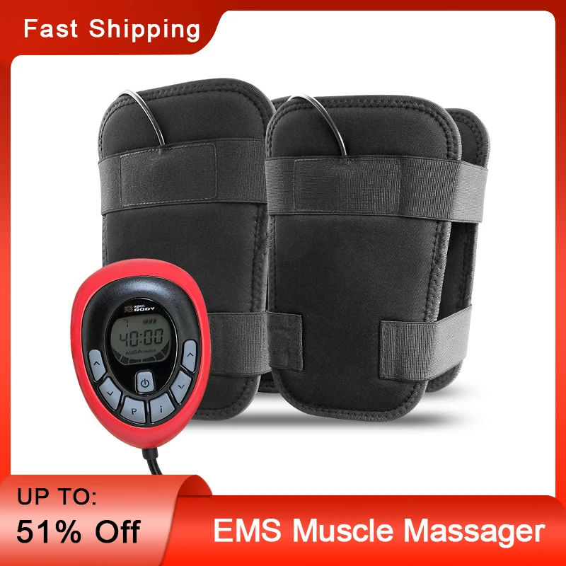 

Thigh Leg Massager Electric Muscle Stimulation EMS Fitness Machine Slimming Belt Body Shaping Massage Equipment Weight Loss