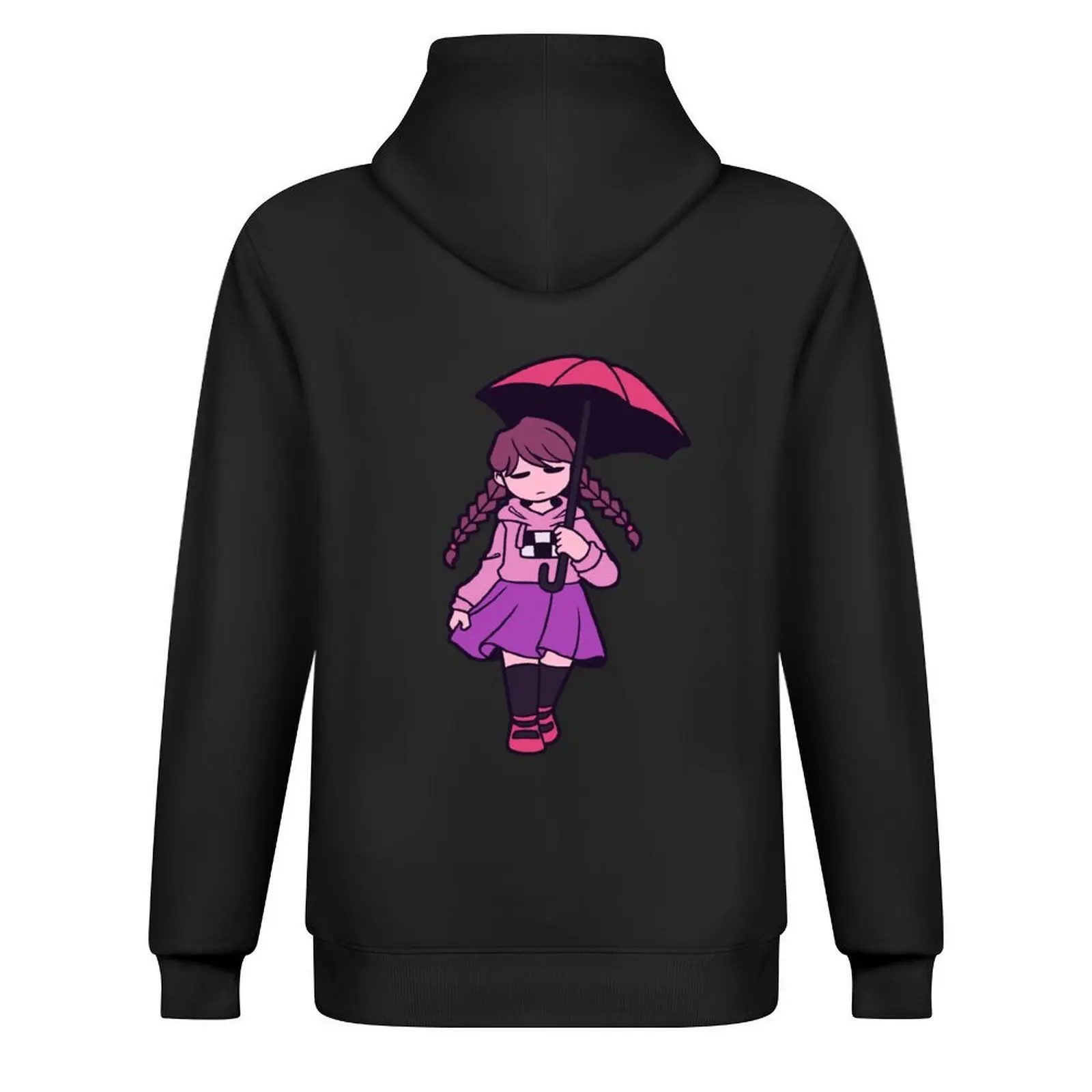 Yume Nikki Umbrella Effect هوديي الملابس الجمالية ملابس الشتاء ملابس رجالي ملابس الخريف هوديي الرجال