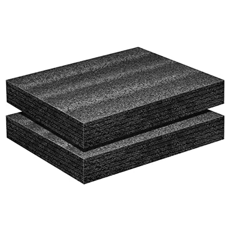 2 Stück Polyethylen schaum 16x12x2 Zoll Polyethylen schaum für Bastel polster aus Polyethylen schaum