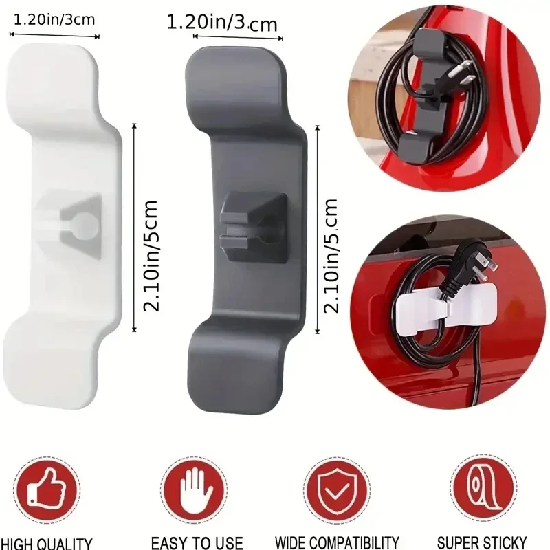 6/12Pcs Cord Wrapper Organizer Clips, Cable Management Holder Wire Hider, Cord Wrap For Blender Mixers Kitchen Appliance Stand