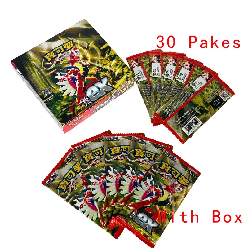 Tarjetas de Pokémon PTCG versión tradicional china, tarjetas de energía de refuerzo, tarjetas de colección raras, regalos de juguetes, 150 unids/set