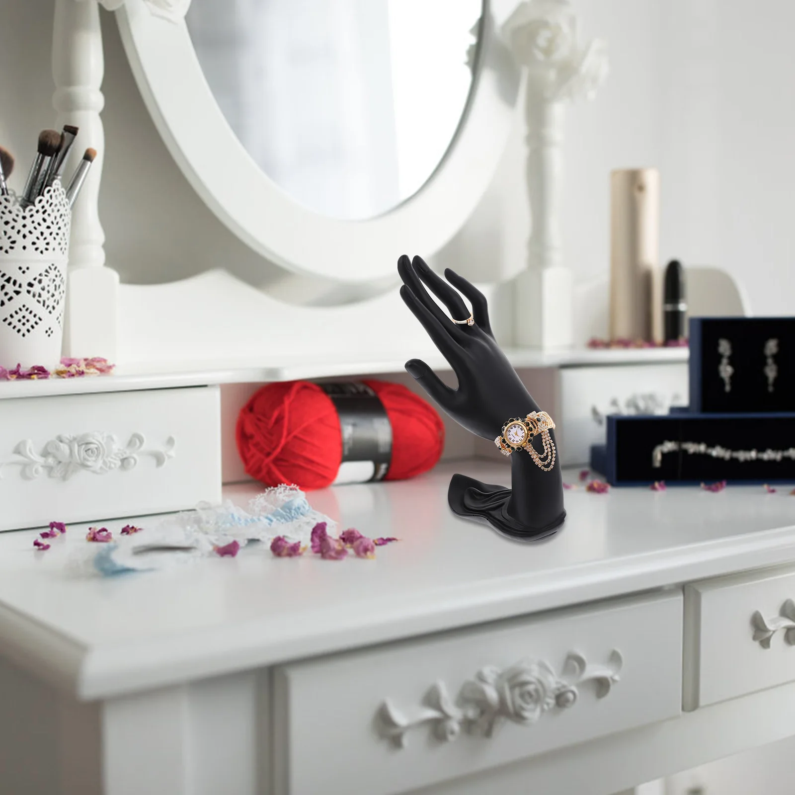 

Смоляная ручная подставка для ювелирных изделий для кольца, браслета, ожерелья, розничного магазина, счетчика выставочного зала, стеллажа для выставки товаров из смолы, дисплея часов