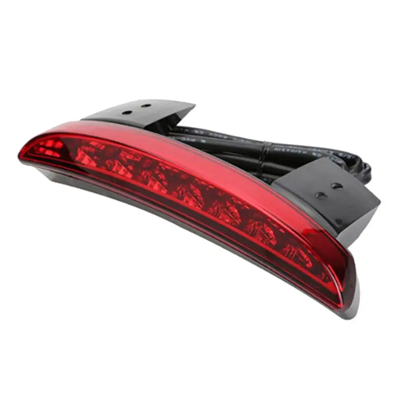 ABXV-For Sportster Iron 883 1200 Dyna XL883 Motorcycle Fender Taillight LED Brake Running Light
