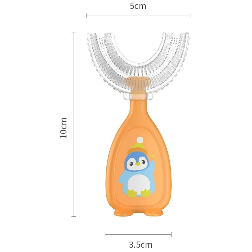 Baby toothbrush children\'s teeth oral care cleaning brush soft Silicone teethers baby toothbrush new born baby items 2-12Y